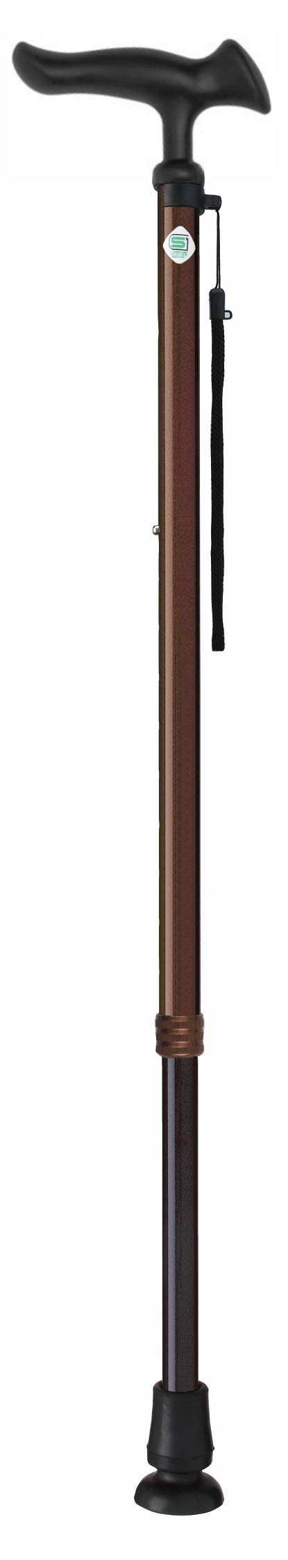 4977626736803 【5個入】 かるがもE22 ブラウン 101325【キャンセル不可】 Amazon | フジホーム かるがもE22 伸縮 ブラウン [適応身長：約150